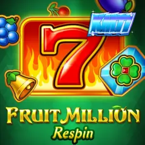 Tampilan antarmuka game slot Fruit Million Respin pada layar ponsel